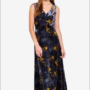 French Connection Aventine Velvet Maxi Dress